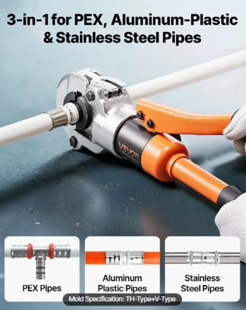 Hydraulic Pipe Crimping Tool - Image 2