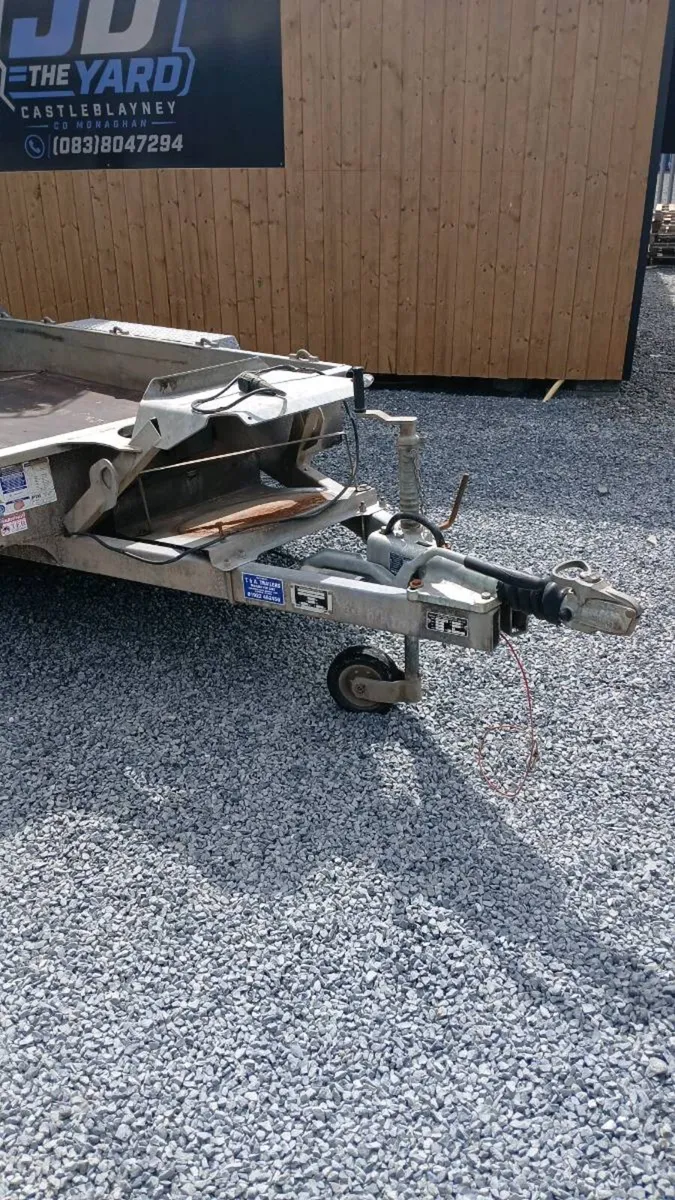 9x4ft Ifor Williams beavertail plant trailer - Image 2