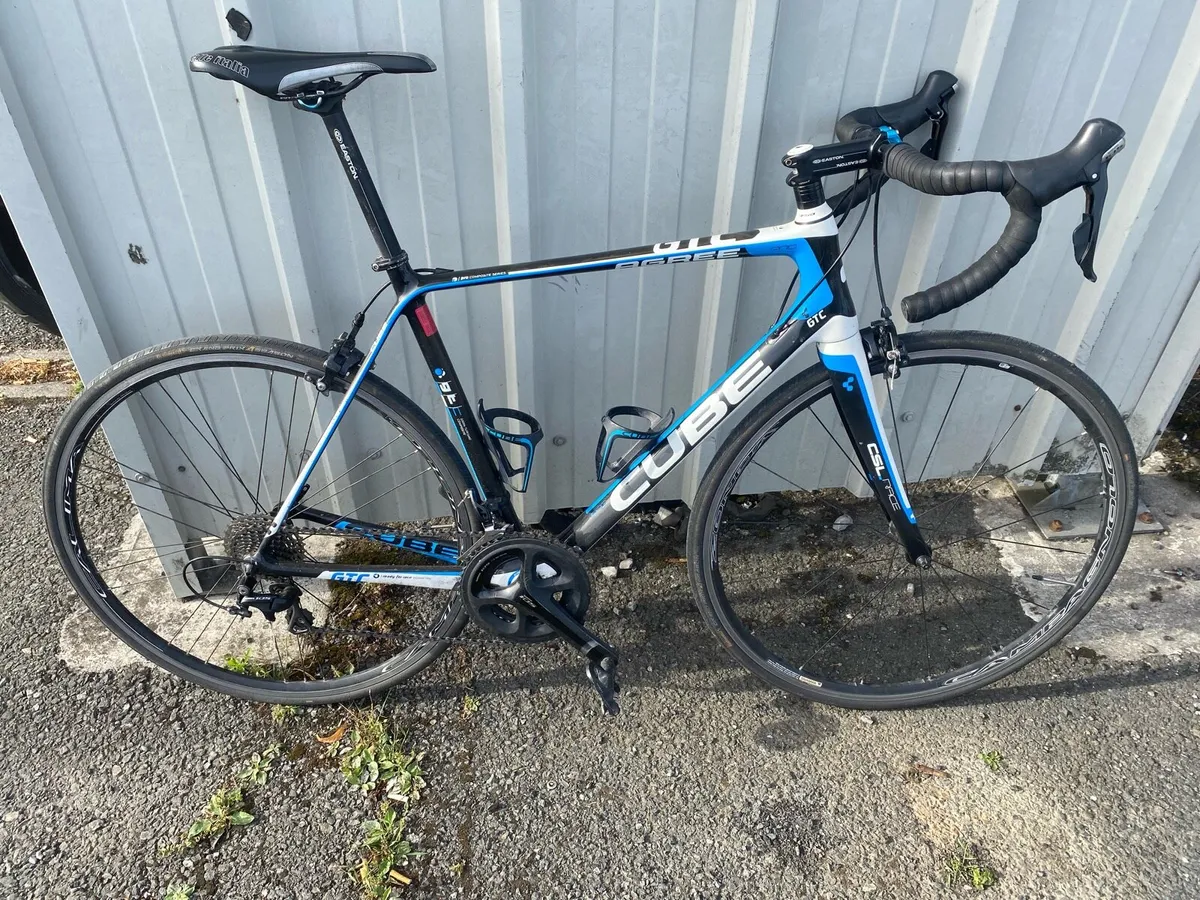 Cube road bike (58) carbon frame - Image 1