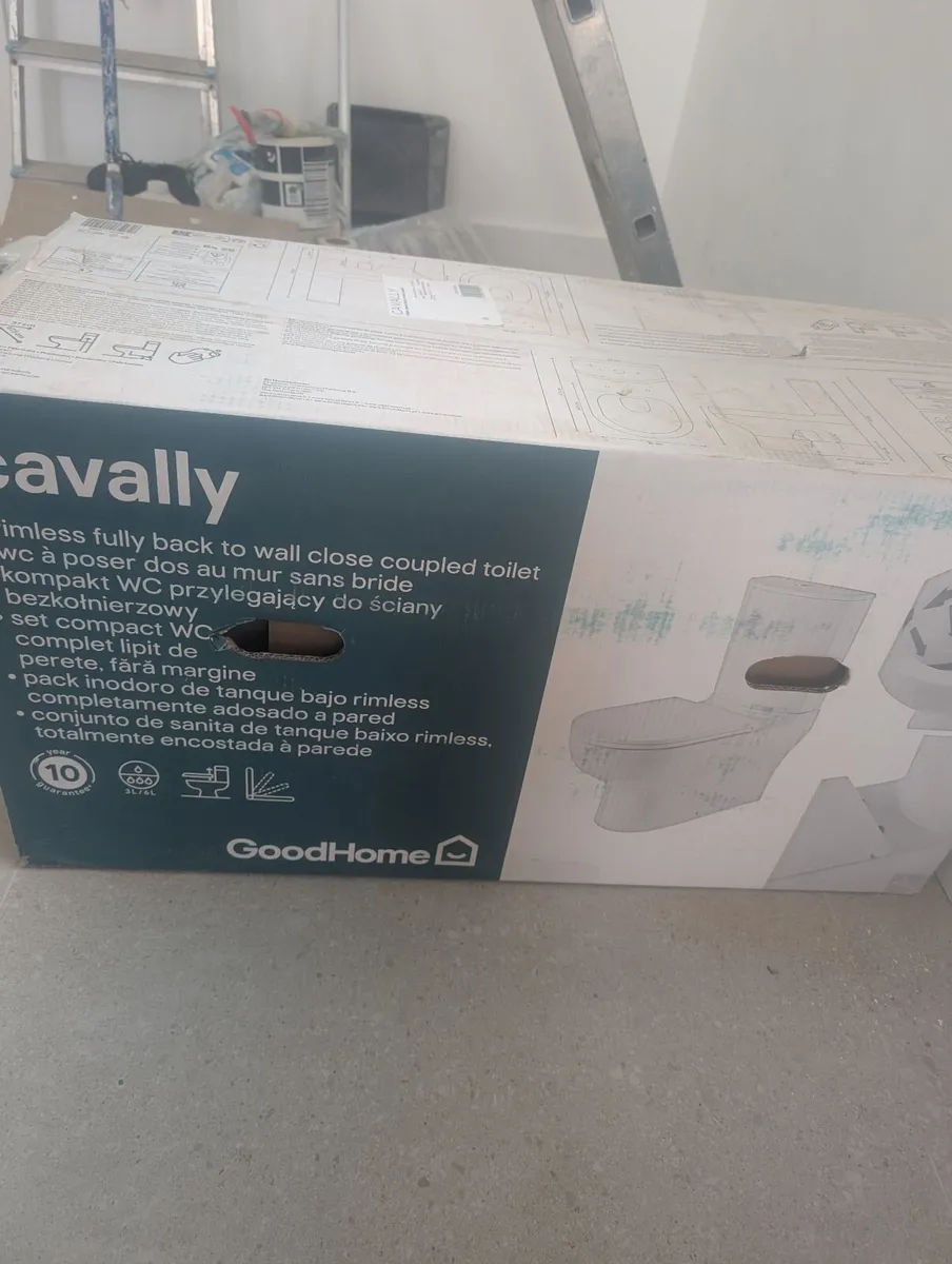 Brand new toilet