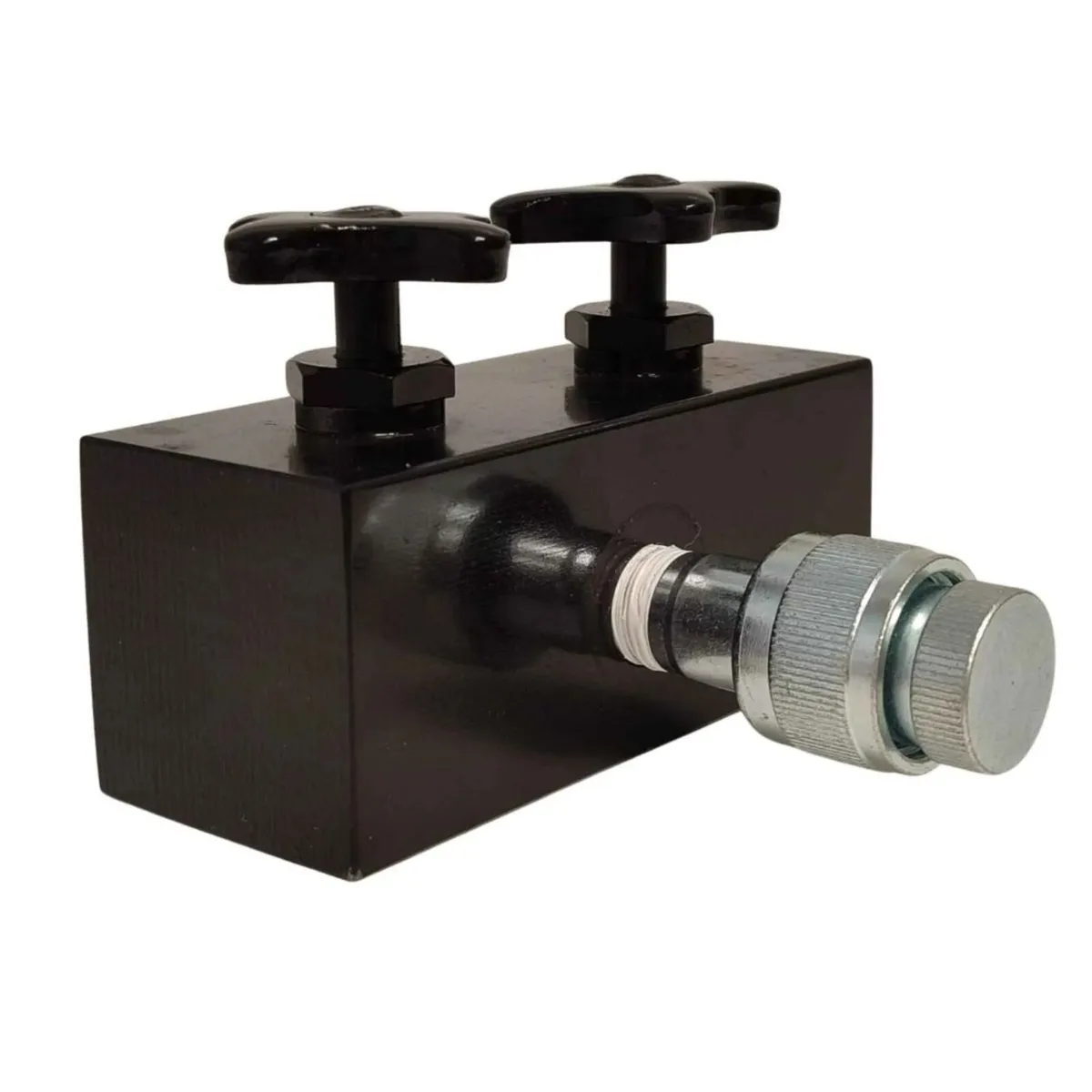 Hydraulic Control Block Comes with 2 Screw Valves - Image 1