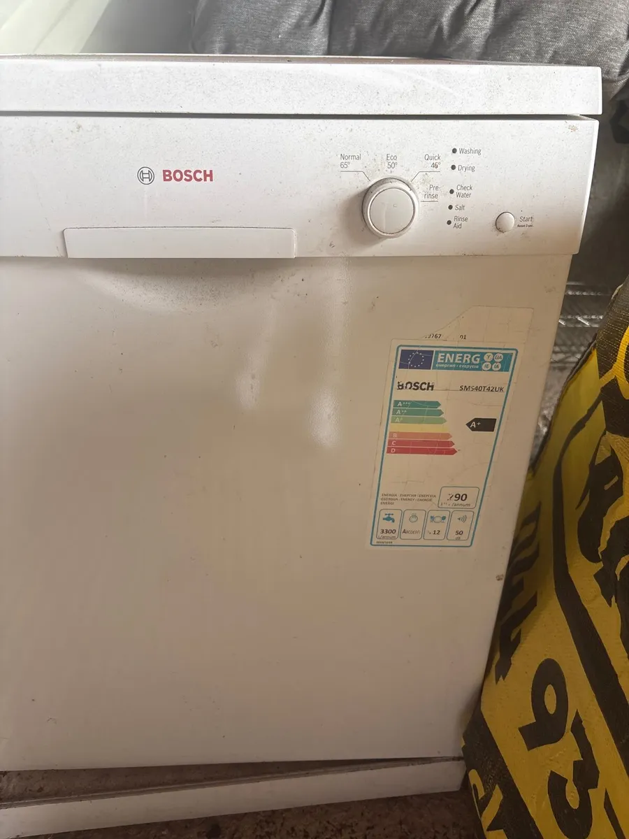 Bosch A energy rated dishwasher - Image 2
