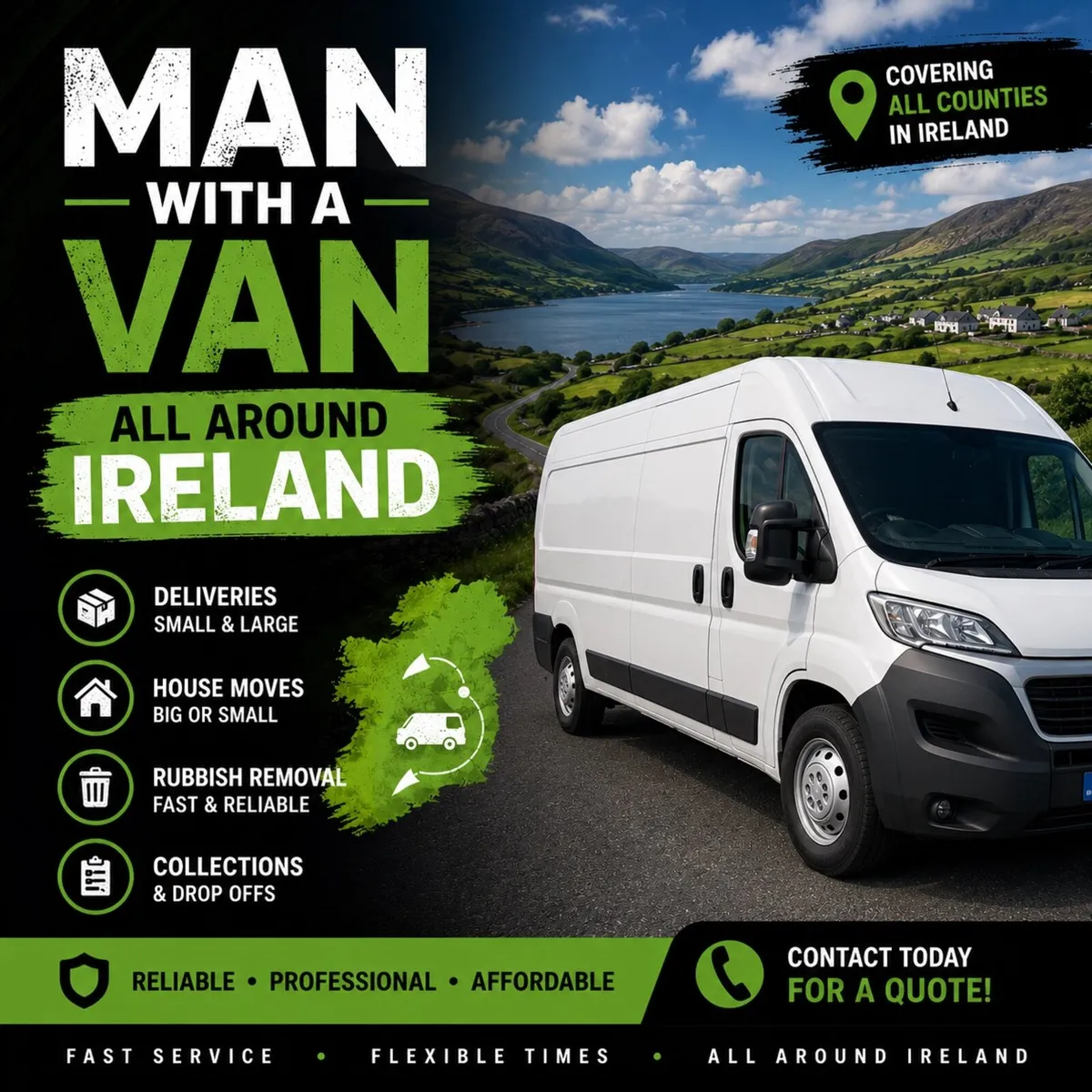 Man with a van and rubbish removal