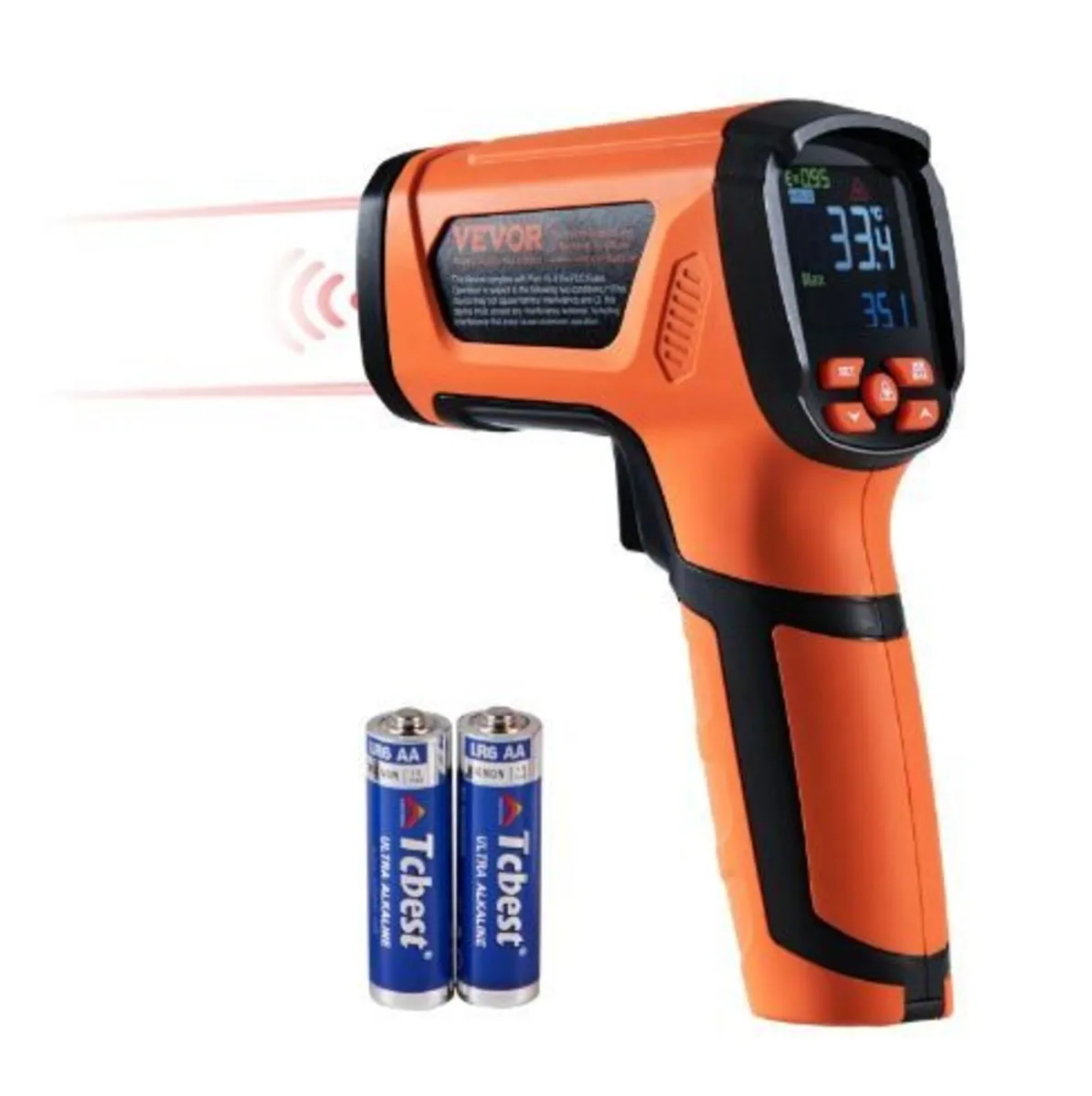 Infrared Thermometer, -40~2732°F Dual Laser - Image 4