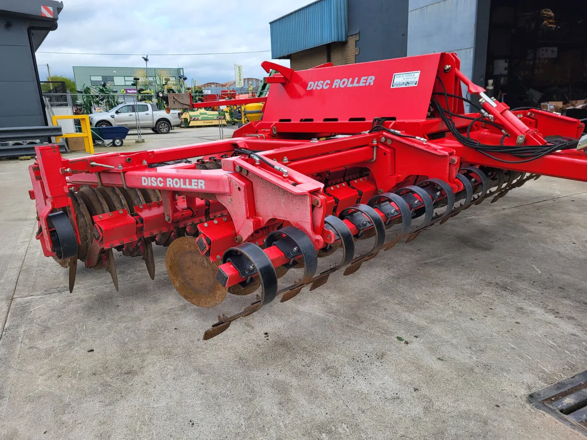 HeVa 5 Meter Trailed Disc Harrow with levellers - Image 3