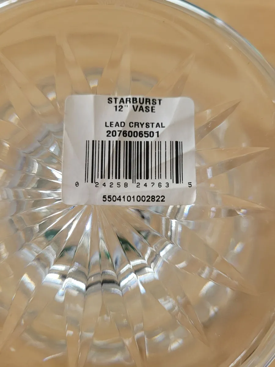 Waterford Crystal Vase Large 12 inches Height - Image 2