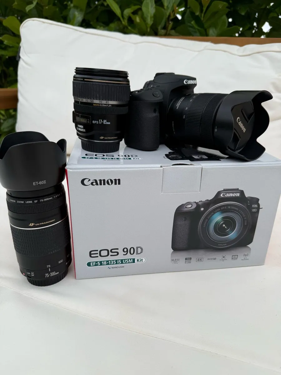Canon 90D W/ Lens - Image 1
