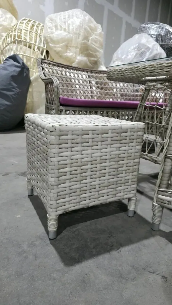 Garden furniture set 6-Piece Wicker - Image 3