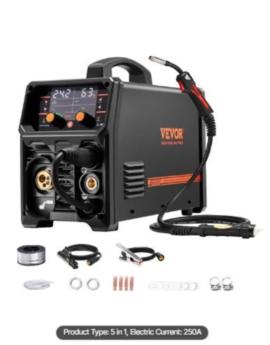 Pro MIG Welder, 250Amp Pluse Mig Welding Machine - Image 3