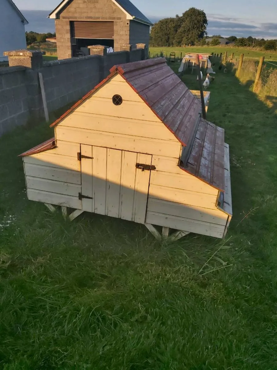2 Coops and hen's - Image 1
