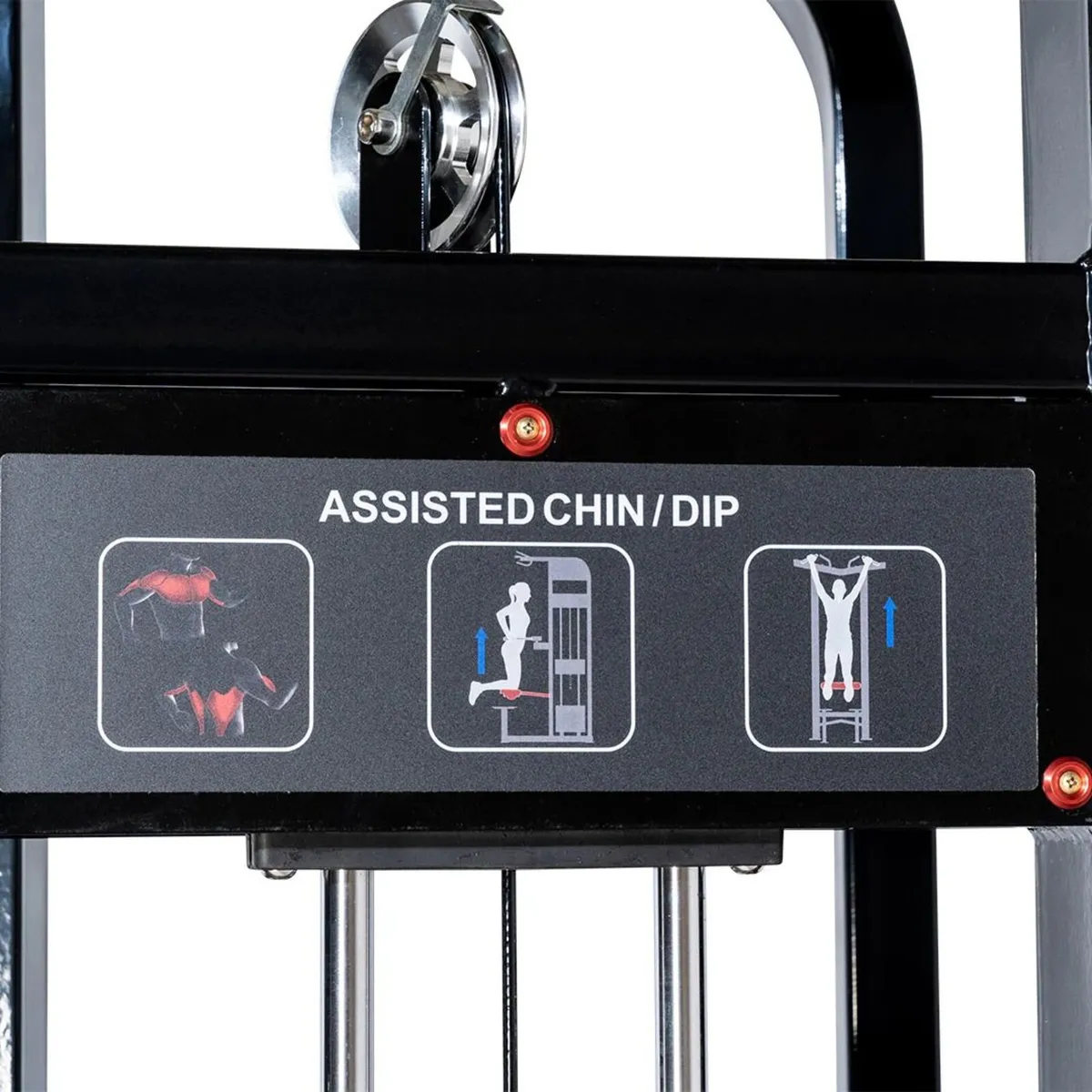 Assisted Chin & Dip Machine - Weights Gym - Image 4