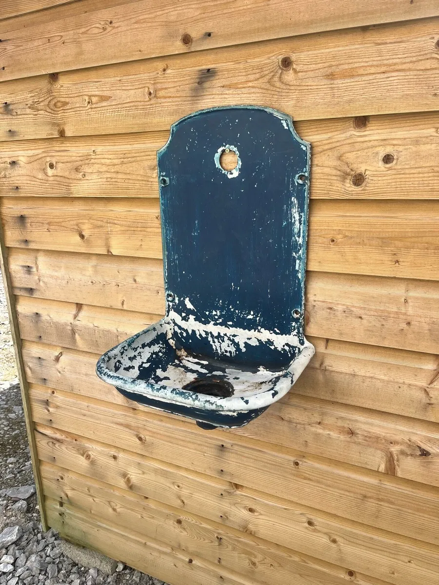 Antique Cast Iron Water Fountain - Image 2