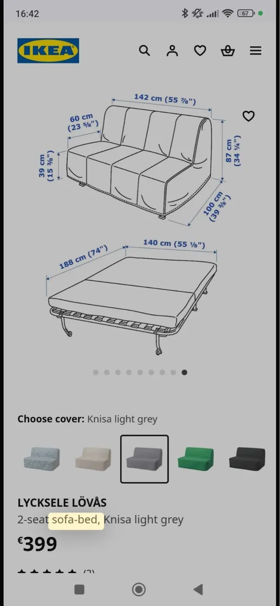 Sofa Bed - Image 4