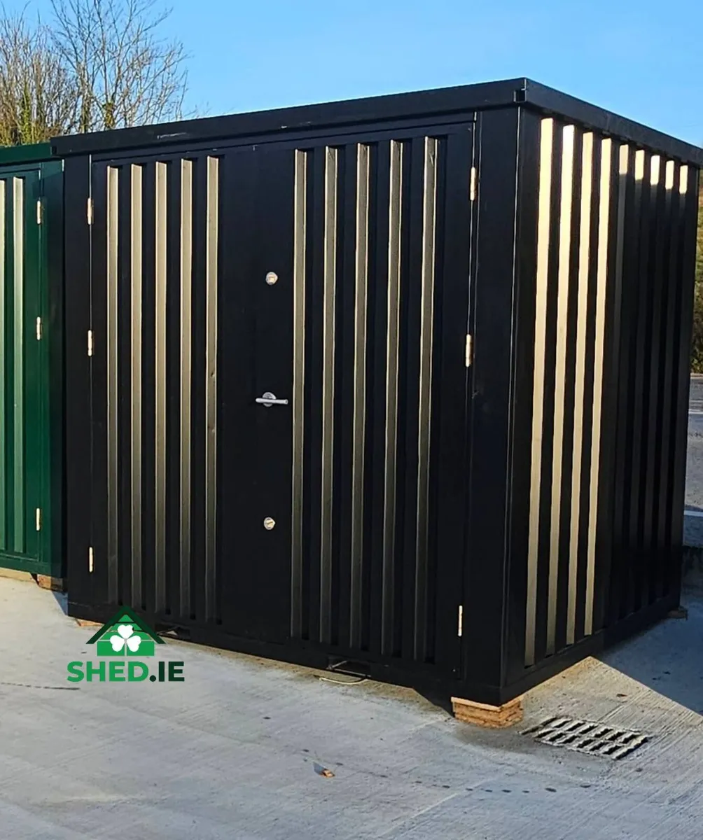 2m × 2m (6.6ft × 6.6ft) CUBE Heavy Duty Steel Shed - Image 4