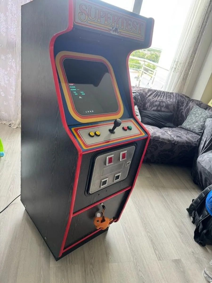 Vintage Supertest Arcade Machine / Retro Gaming Cabinet - Image 1