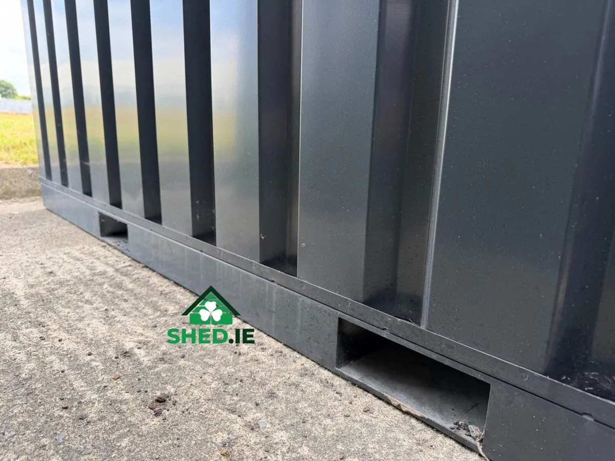 2m × 2m (6.6ft × 6.6ft) CUBE Heavy Duty Steel Shed - Image 4