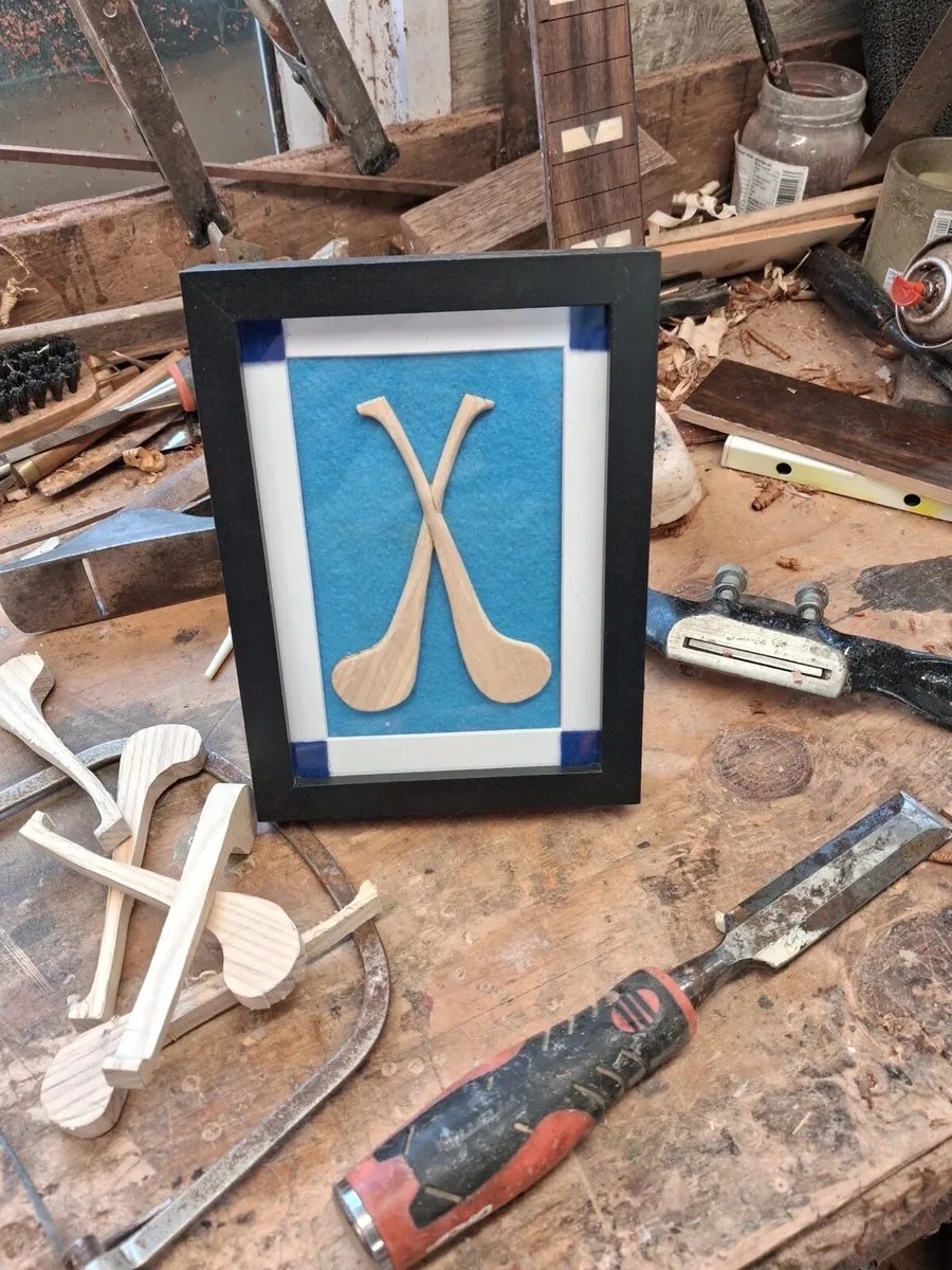 Handmade framed hurls - Image 4