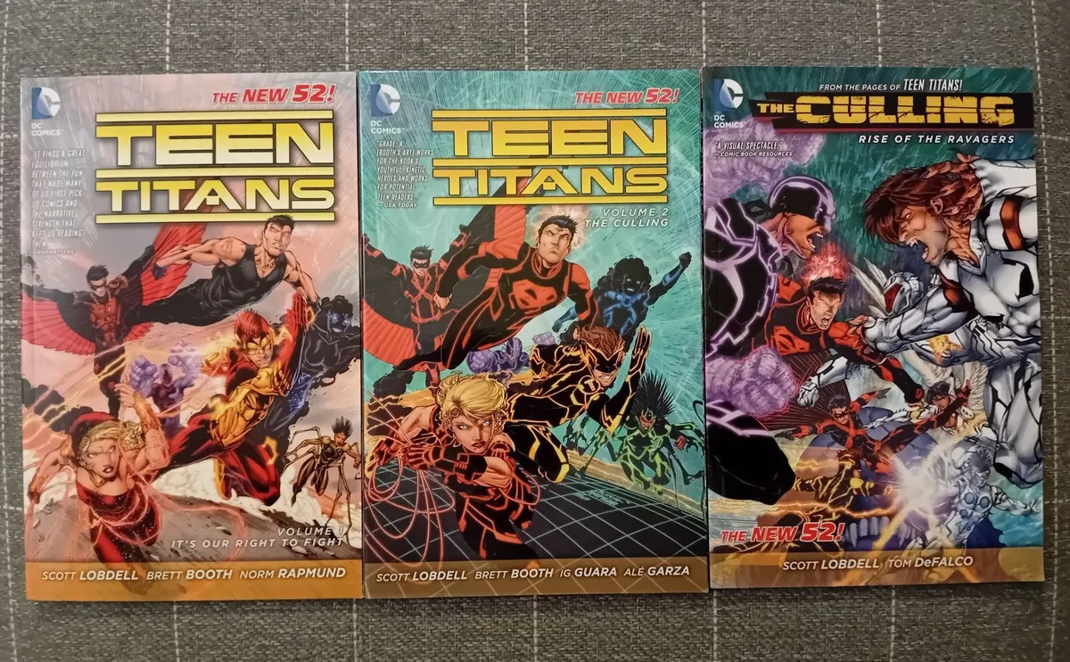Teen Titans (N52) Vol 1, 2 + Rise of the Ravagers
