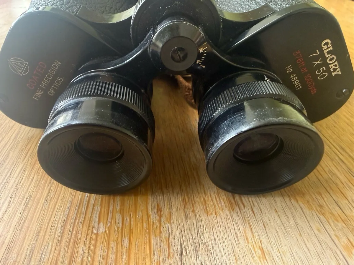 Vintage Japanese ‘Glory’ 7x50 Binoculars - Image 2