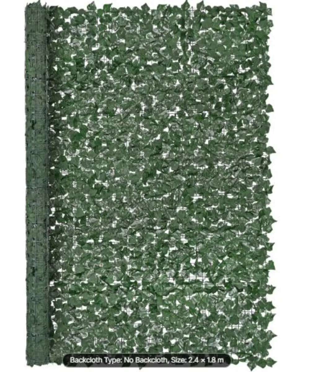 Ivy Privacy Fence,2440 x 1830 mm Artificial Green - Image 1