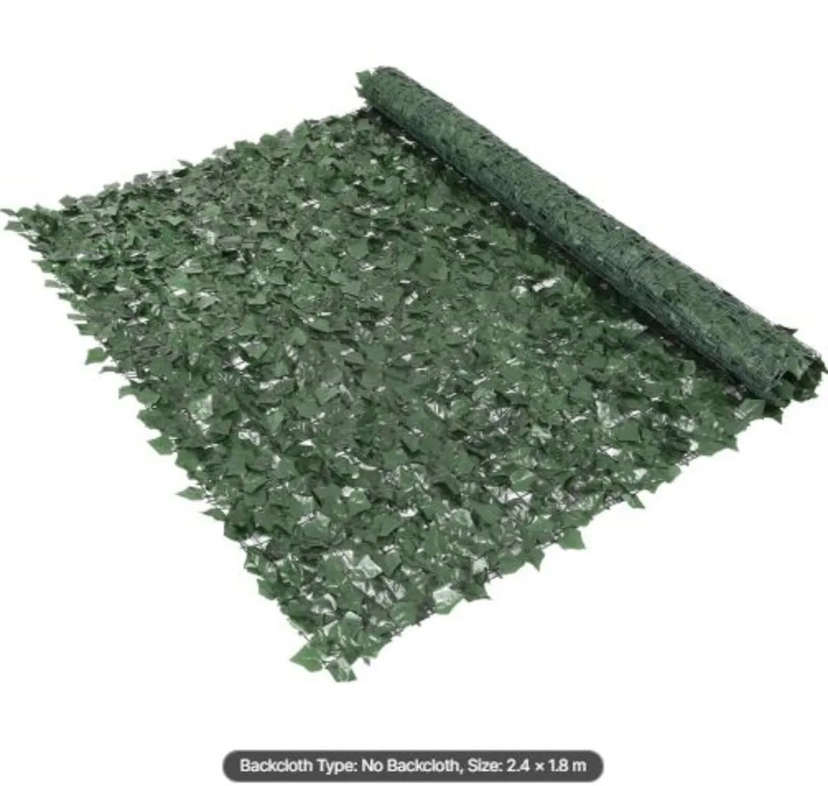 Ivy Privacy Fence,2440 x 1830 mm Artificial Green - Image 2