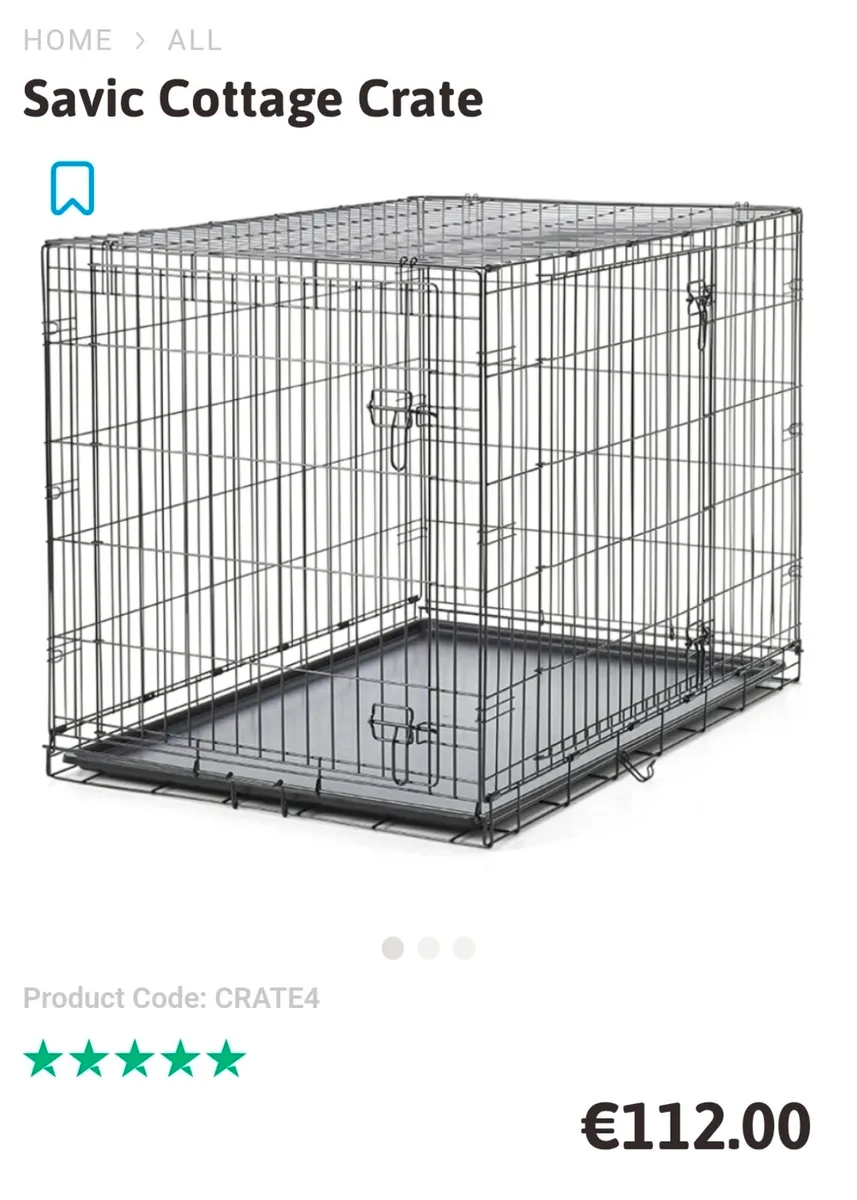 Dog crate extra large - Image 1