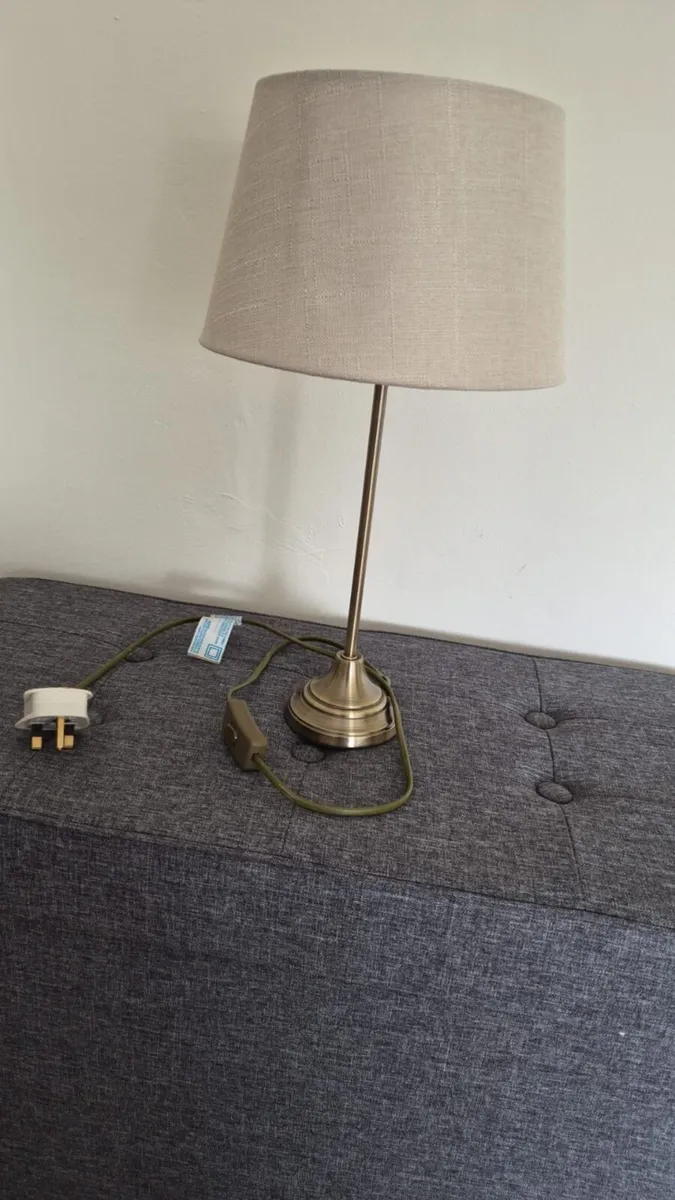 Brass Table Lamp