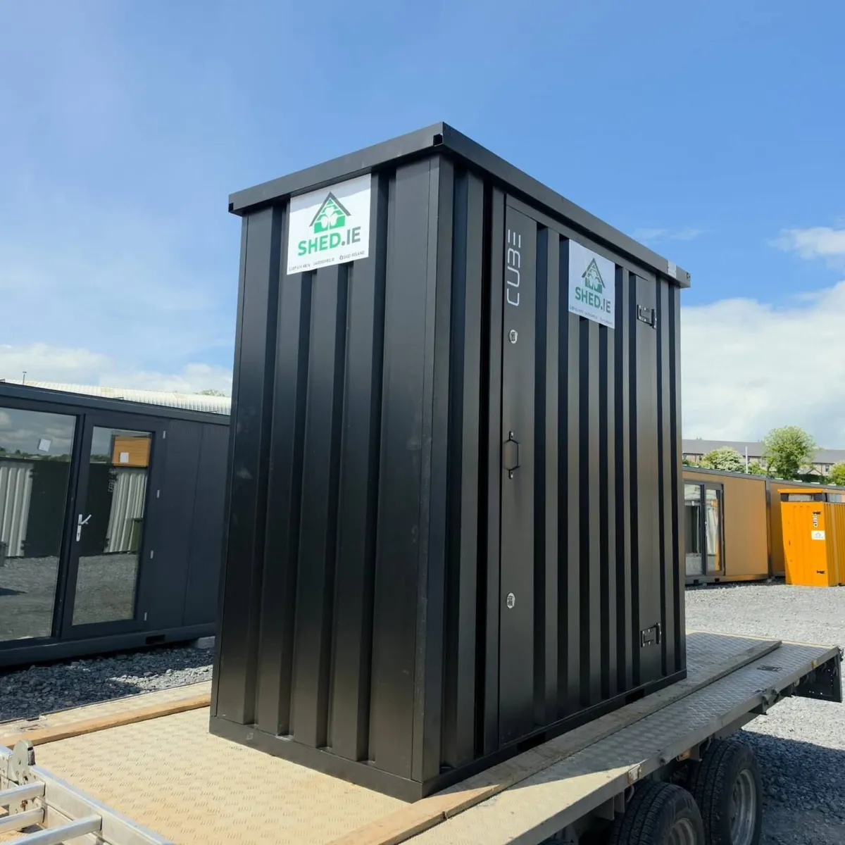 1m × 2m (3.3ft × 6.6ft) CUBE Heavy Duty Steel Shed - Image 2