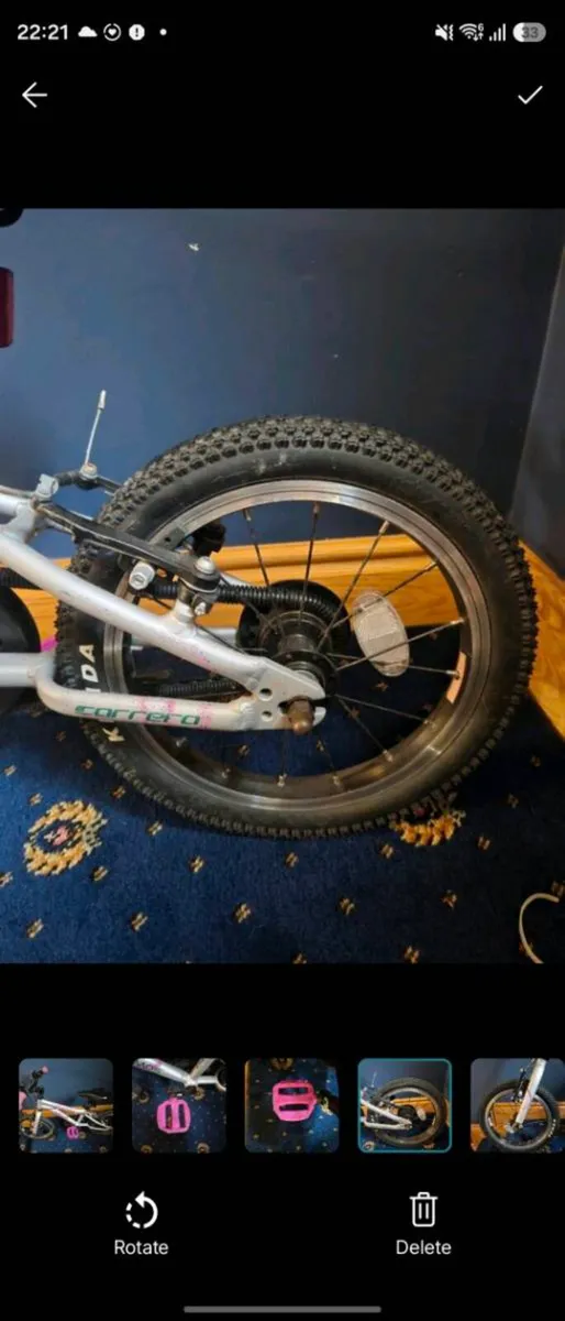 Carrera Cosmos bike super hero 14 inch - Image 2
