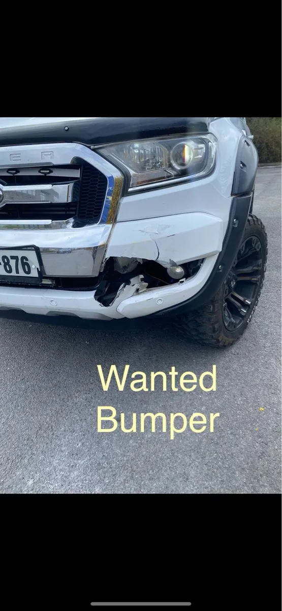WANTED Ranger Limited 2016 front Bumper