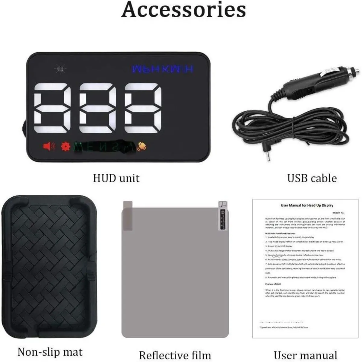 GPS Speed Display Digital Car Speedometer - Image 4