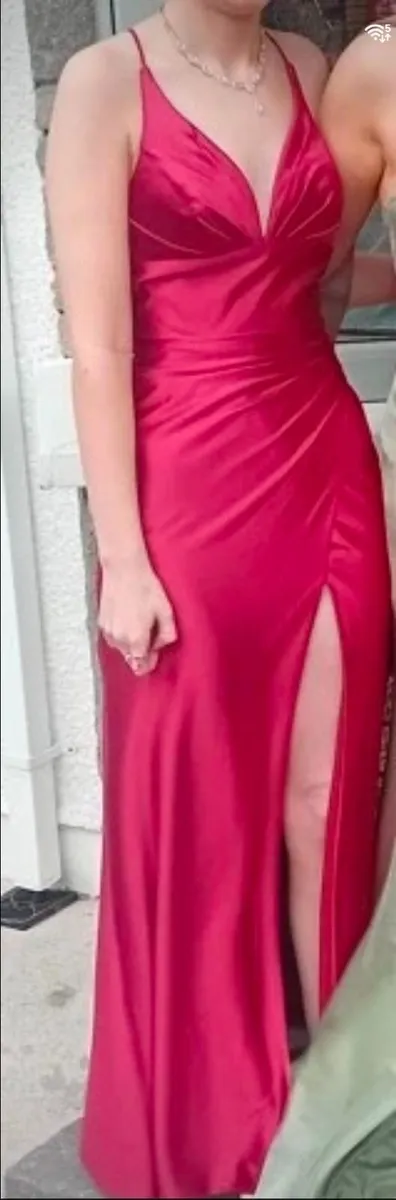 Red Debs Dress from Dani's Closet - Image 2