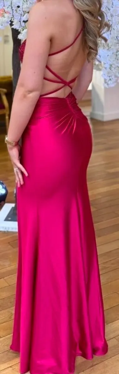 Red Debs Dress from Dani's Closet - Image 4