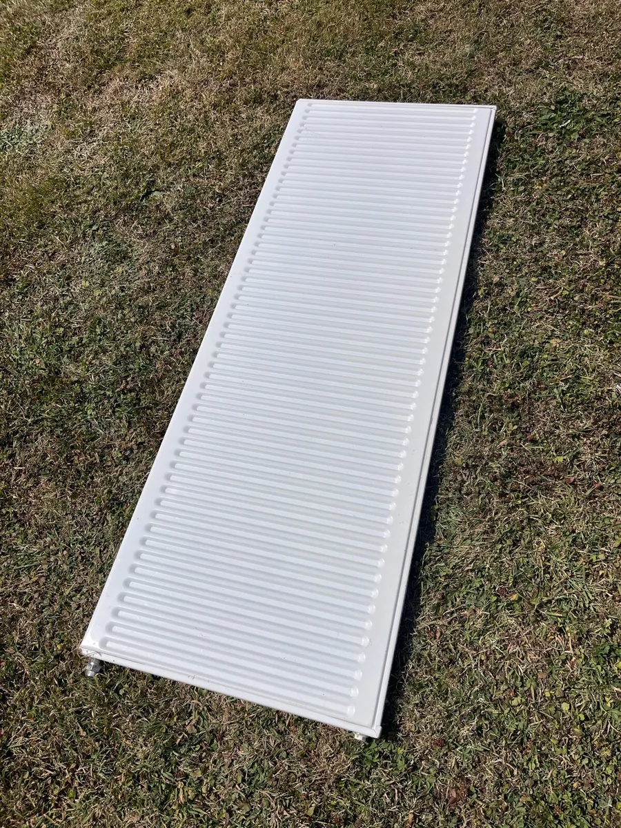 3 Radiators - 1400 single + 2 x 1000mm doubles - Image 1