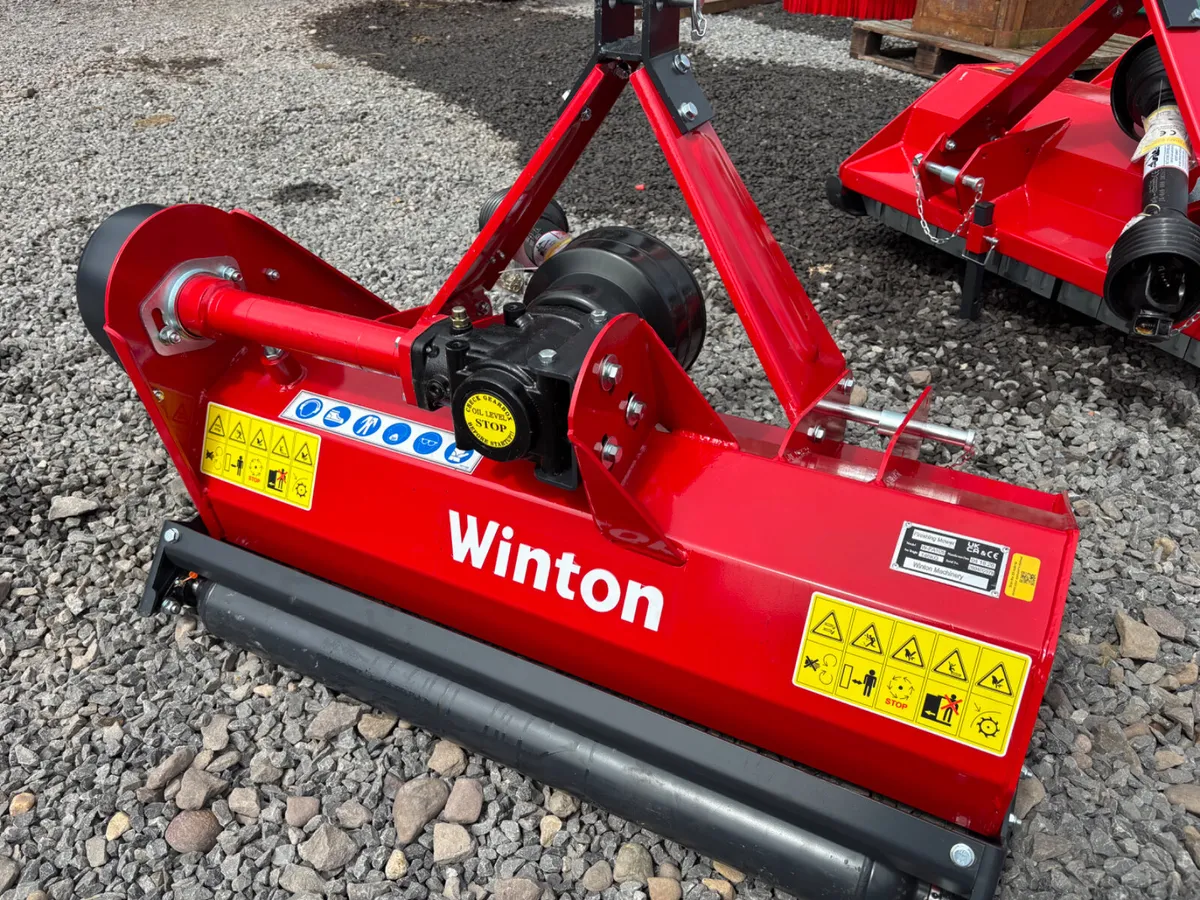 Winton 3ft 6” flail topper (compact tractors) - Image 3