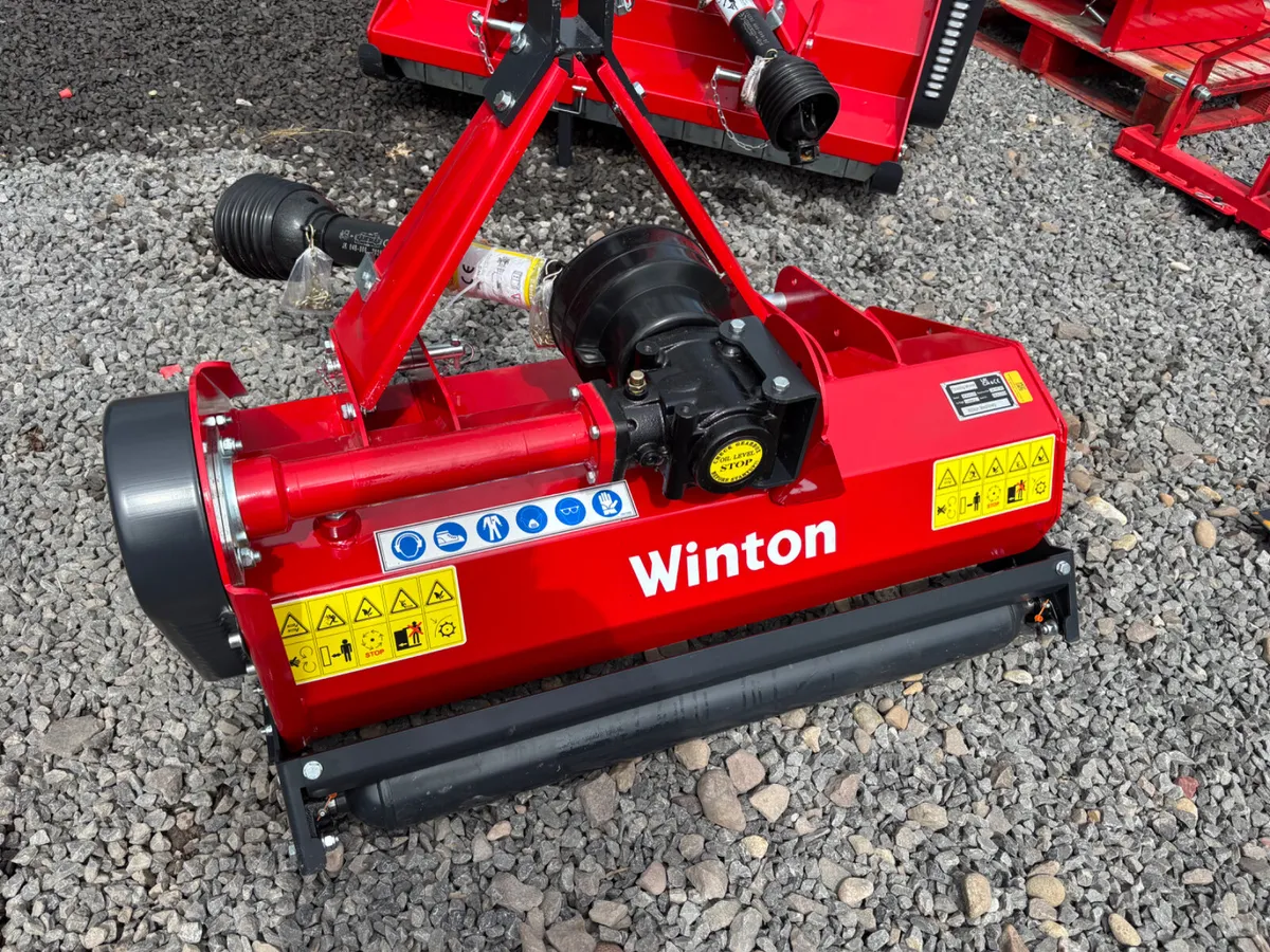 Winton 3ft 6” flail topper (compact tractors) - Image 2