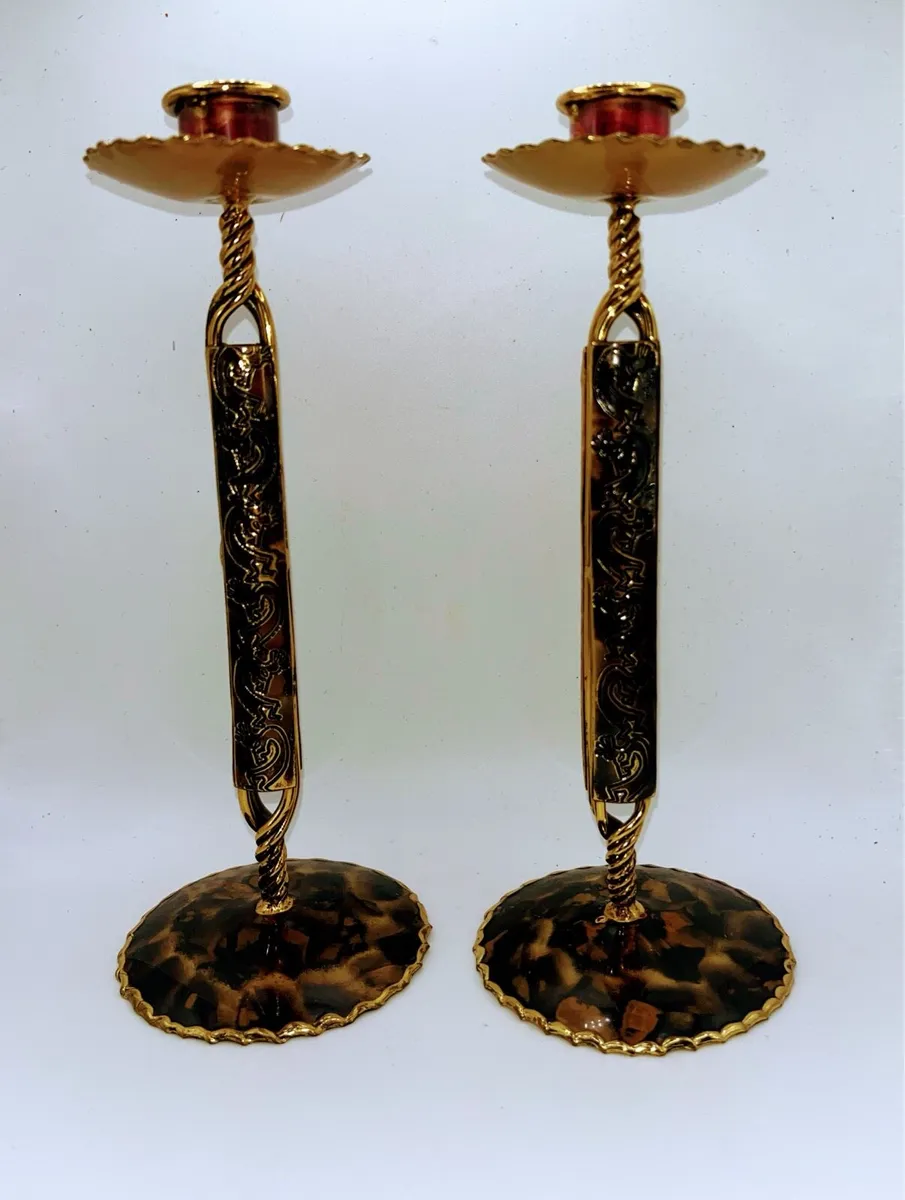 Vintage candle holders - Image 1
