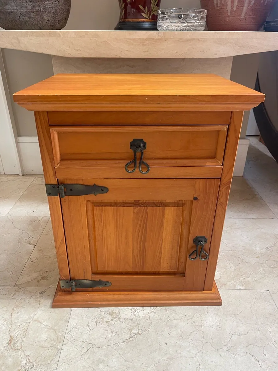 Lovely Wooden Locker - Bedside Table - Nightstand