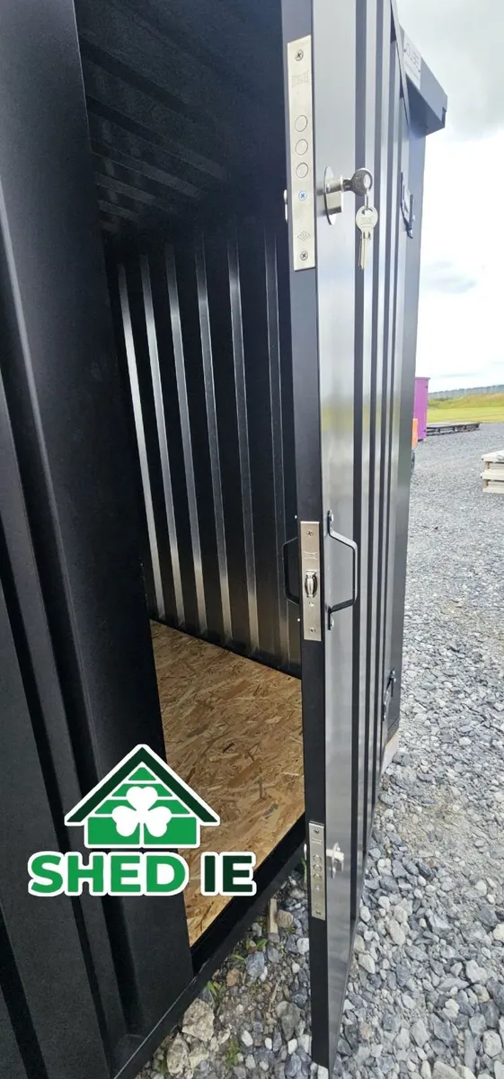 2m×6m (6.6ft × 19.7ft) CUBE Heavy Duty Steel Shed - Image 3