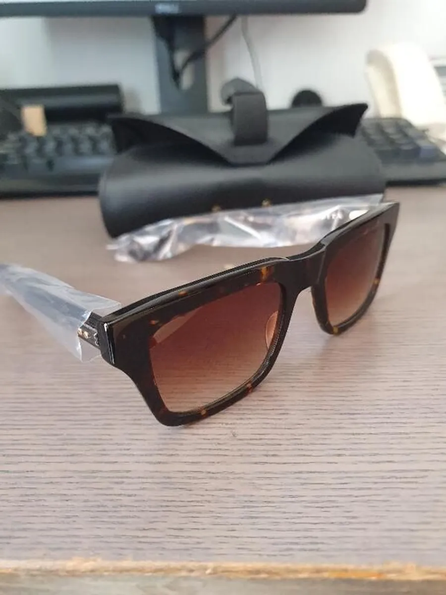 New DITA Wasserman Sunglasses DTS700 A 02 Tortoise Antique Silver Original Receipt Included - Image 4
