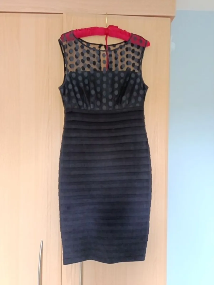 Elegant Black Wallis DressSize 10 - Image 1
