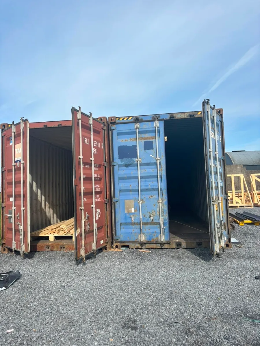 2 x40” HC Containers - Image 1