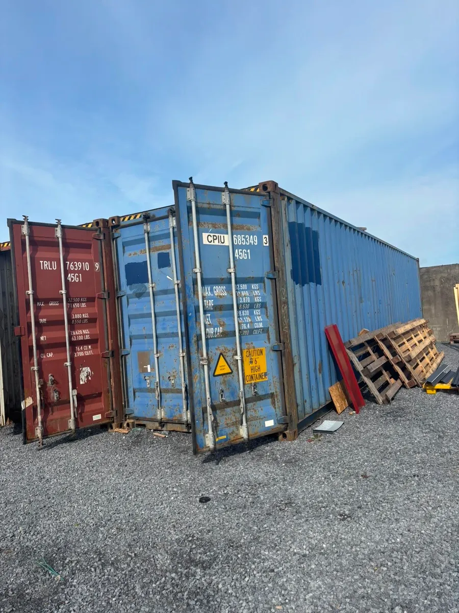 2 x40” HC Containers - Image 3