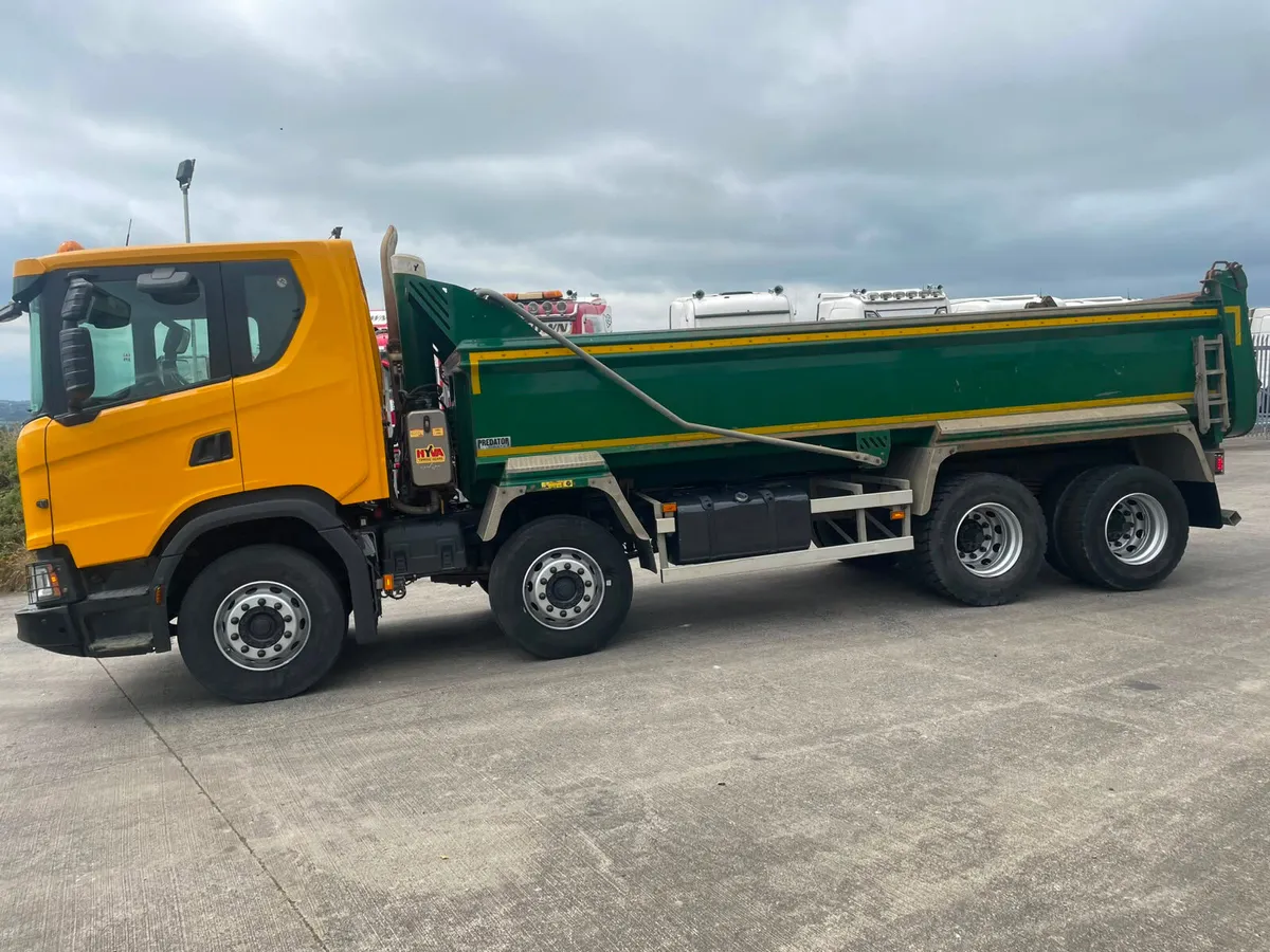 2021 Scania P410XT 8x4 Tipper - Image 3