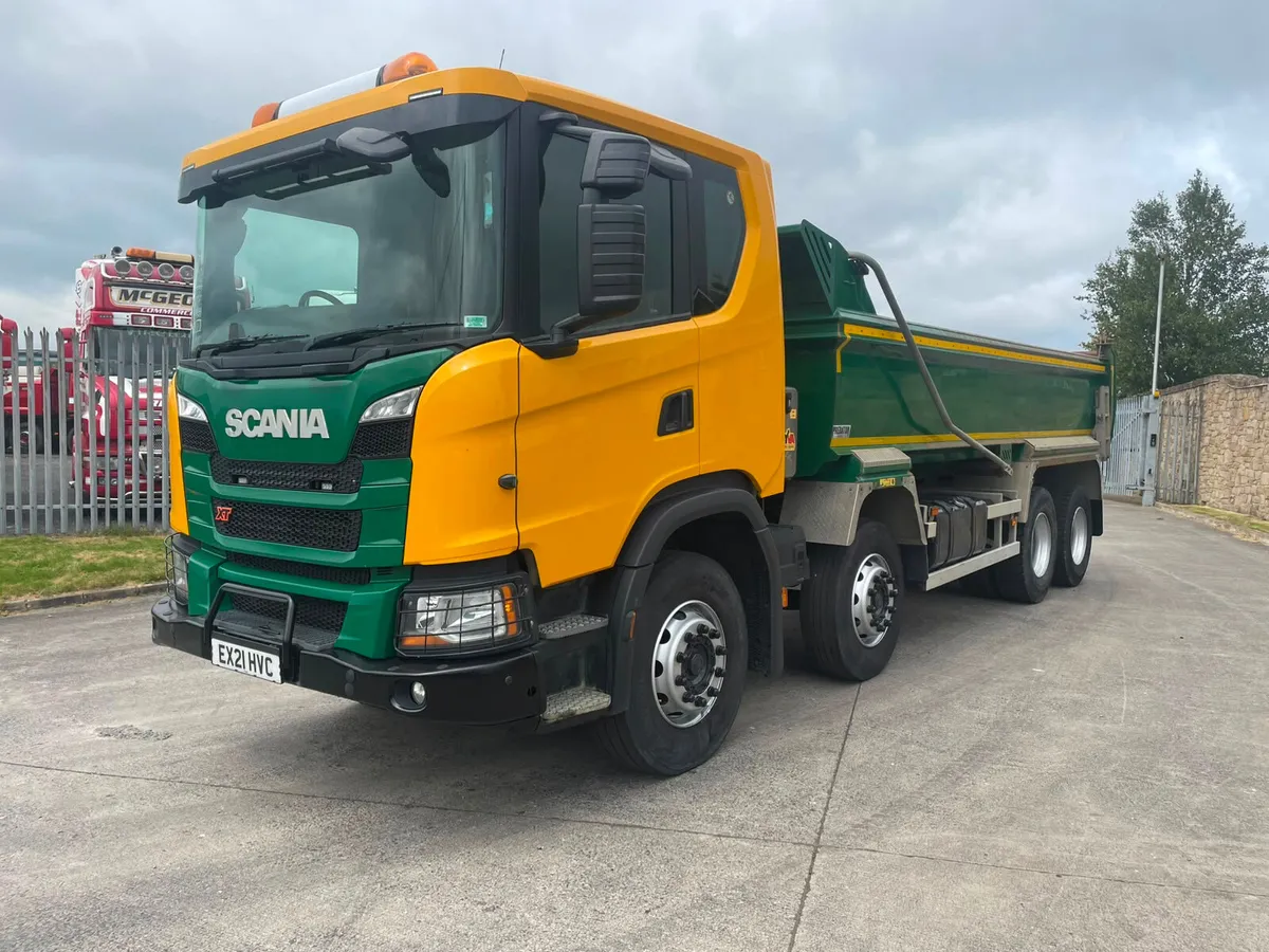 2021 Scania P410XT 8x4 Tipper - Image 2