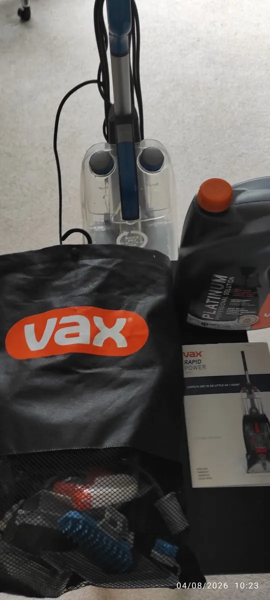 Vax Rapid Power Plus in immaculate condition. - Image 2