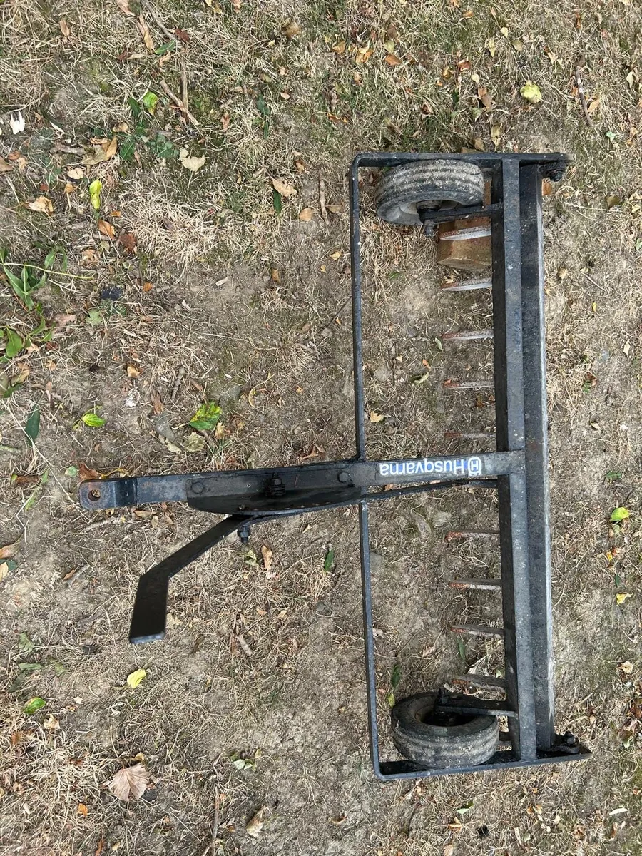 Gravel Rake and ride on mower hydraulic lift - Image 2