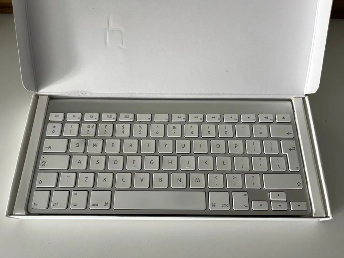 Genuine Apple Wireless Keyboard in good used condition. - Image 1