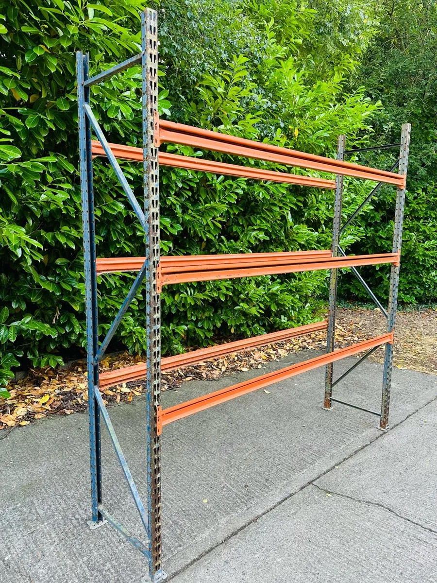 10 BAYS LONG SPAN RACKING JOB LOT SHEDS GARAGES - Image 1