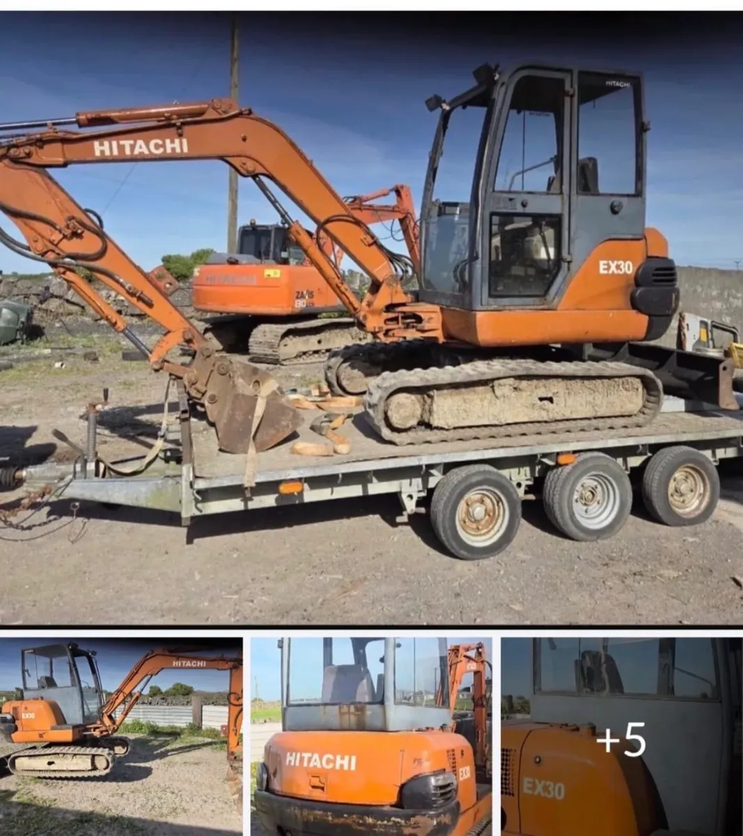 Hitachi Low Low loader Buckets Brush - Image 1